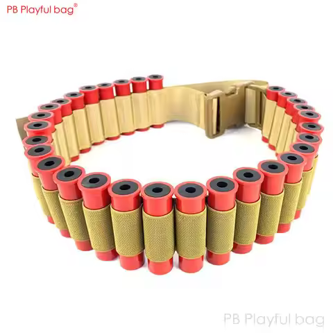 XM1014 30-hole Shell Belt Outdoor CS Equipment Soft Bullet Blaster Accessory UDL XM1014 Toys Parts Q