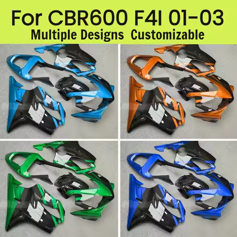 Motorcycle Fairing Set CBR 600F4I 2001 2002 2003 Customizable Motorcycle Accessories Fairings Kit fo