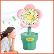 Small Table Fan USB Fans Cute Table Fan Quiet Operation Small Fans Personal Fan Powerful Portable Fan Desktop demebsg demebsg