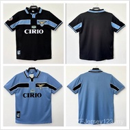 (Retro Jersey) 1998 99 lazio Jersey home Soccer Jersey men Football Shirt