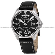 HAMILTON H64615735 Men's Watch Khaki Aviation Pilot Day Date Automatic 42mm Leather Strap Black *Ori