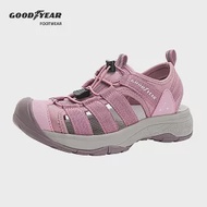 【Goodyear 固特異】盛夏探險 女款護趾織帶運動涼鞋 / GAWS42612 JP23 藕粉