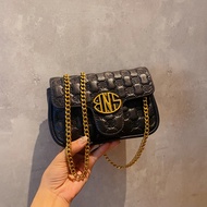 Beg Rantaian Kulit Tulen Beg Telefon Beg Kecil Mini Beg Wanita 2025 Beg Selempang Baharu Beg Bahu Ni