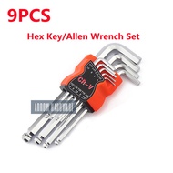 9 PCS Hex Key Wrench Set Hex Key Allen Wrench Set Allen Key Hex Key Allen Wrench Spanner Wrenches