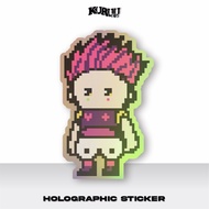 Kuruu Sticker Anime Hunter X Hunter HologramPIXEL/HxH - Hisoka