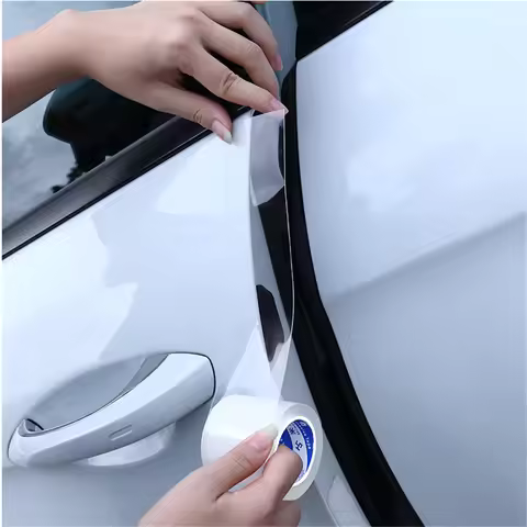 car threshold nano sticker tape for Toyota Supra Tacoma Verso Wish Yaris Auris PRIUS C