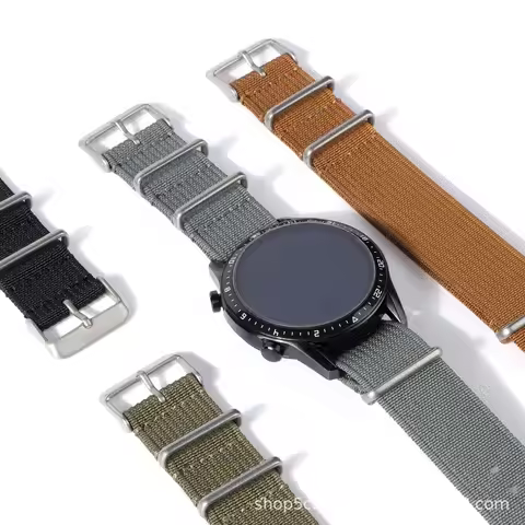 14/16/18/20/22mm NATO Watch Band Bracelet Quick Release NATO Strap Wristband Watch Accessories Vinta