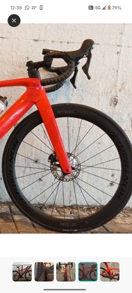 Sell90%new,Bontrager aeolus comp5碳包鋁軨,連胎