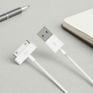 30-Pin Sync & Charge Cable for iPhone 4/4s/3G/3GS, iPad 1/2/3 & iPod Nano/Touch Kabel 30-Pin untuk i