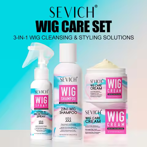 SEVICH Professional Wig Hair Care Products Wig Smoothing Keratin Hair Mask Oil Control Deep Cleansin