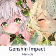 Anime Game Genshin Impact Nahida Cosplay Dakimakura 2WAY Hing Body Case Otaku Pillow Cushion Cover