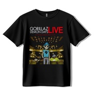 Best Virtual Band Merch T-shirt GORILLAZ II Adult Distro Music T-shirt 24s M - XXL