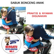 Sabuk Boncengan Anak di Motor Sepeda untuk depan belakang safety dijalan raya indonesia