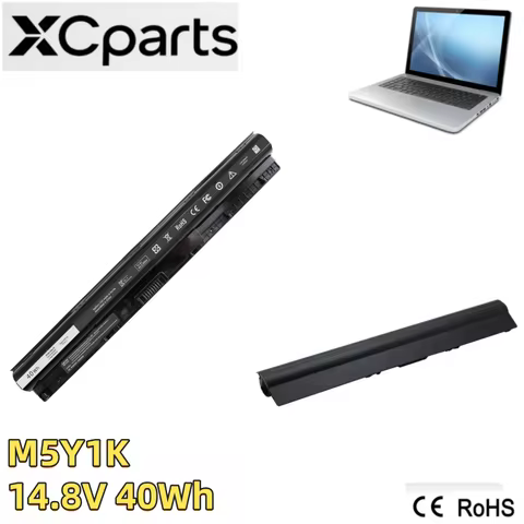 14.8V 40Wh New Laptop Battery M5Y1K 4Cell for Dell Inspiron 14 15 5000 3000 Series 5451 3558 5551 55
