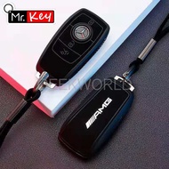 【Mr.Key】Mercedes Benz AMG Key Case S400 / E300 / C260 / B180 / A180 Auto Key Cover GLA / GLB / GLC /