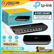 TP-LINK SWITCH DEKSTOP 8 PORT LAN TL SG1008D GIGABIT PORT HUB