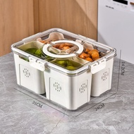 Food Grade Refrigerator Special Storage Box Freezer Sealed Box with Lid Food Dumpling Box Vegetable 
