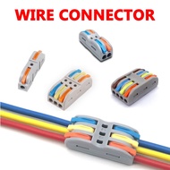 Wire Connector 1Pin 2Pin 3Pin 4Pin Terminal Blocks Electric Quick Push In Wire Connectors Mini Condu