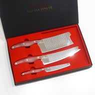 Luxury Korean Kitchen Knives Set, Wrinkles