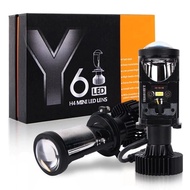 Y6 H4 Mini Projector LED Light H4 Mini Projector/ 1 Set