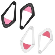 KIN Silicone for Cat Kitty Ears Headphones for Cat Ear Decoration Cosplay Kitten Ears Headphones Acc