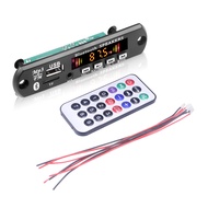 Bluetooth 5.0 bảng mạch Giải Mã MP3 6W khuếch đại xe MP3 máy nghe nhạc FM Đài phát thanh tay-miễn ph