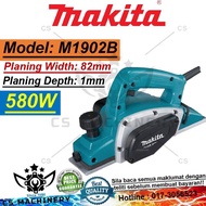MAKITA M1902B WOOD PLANER 580W Mesin Ketam Kayu Elektrik | 82mm Planer Blade