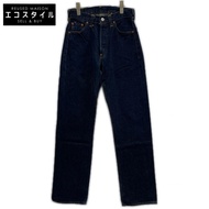 Levi's 90年代 201-0003 靛藍 LVC 美國製造 Valencia 201XX 紅色赤耳牛仔褲 W31L36 [二手]