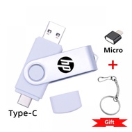 OTG Drives HP 1TB 2TB Type-C USB 2 IN 1 Multicolor U Disk Android flash drives for computer