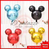 18 Inches Mickey Foil Balloon Monochrome Light Board Mickey Head Foil Balloon