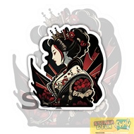 GEISHA Glossy Laminated Vinyl Sticker Vol 5