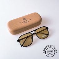 แว่นตากันเเดด แว่นตาทรงเรโทร Retro แบรนด์ Canaan #5372