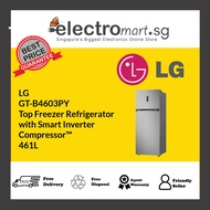 LG GT-B4603PY Top Freezer Refrigerator with Smart Inverter Compressor™ 461L