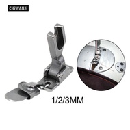 [CHiWANji] Presser Foot Parts Replaces Folding Steel Typical Flat Invisible Zipper for Sewing Machin