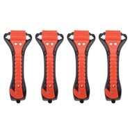 4pcs 2 in 1 Multifunctional Car Survival Safety Rescue Emergency Hammer Life Saving Escape Seat Belt Cutter Window Glass Breaker