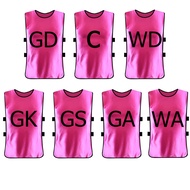 Netball Bibs Set 7pcs | Training Sports Netball Vest | Set Bib Bola Jaring 7pcs
