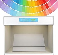 Colour Assessment Box, Colour Matching Light Box with 7 Light Sources D65/TL84/F/A/UV/CWF/TL83, Colo