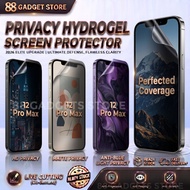 Hydrogel Privacy for iPhone 12 / 12 Pro / 12 Mini / 12 Pro Max / 11 / 11 Pro / 11 Pro Max Screen Pro