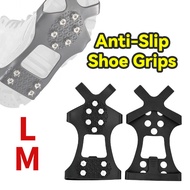 Anti-slip Sole Spike Chain Shoe Cover Men Women Outdoor Ice Snow Claw Mountaineering Ice Claw
