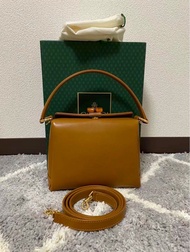 Gucci vintage bamboo bag 中古 竹節  包 袋 盒