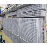 Steel Matting Vertical Garden Mesh Wire Steel Thick White Steel Matting