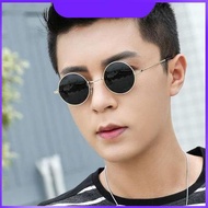 spek mata viral spek mata lelaki Round Retro Sunglasses Men's Trendy Eyes Prince Glasses Women 2020 