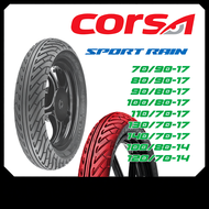 TAYAR CORSA SPORT RAIN CORSA  SPORTRAIN TIUBLESS TYRE LC135 FZ150 Y15 Y16 RS150 RSX WAVE VARIO 160