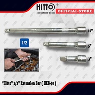 [ HITTO ] Extension Bar 1/2 Drive (Chrome) / 1/2 CHROME SOCKET EXTENSION BAR DRIVER NUT (06HEB04)