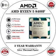 New AMD Ryzen 5 8400F R5 8400F Tray type 6 Cores 12 Threads 4.2GHz Desktop Processor Socket AM5