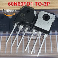 5pcs 60N60FD1 TO-3P SGT60N60FD1PN TO3P 60N60 60A 600V IGBT for Welding Machine new original