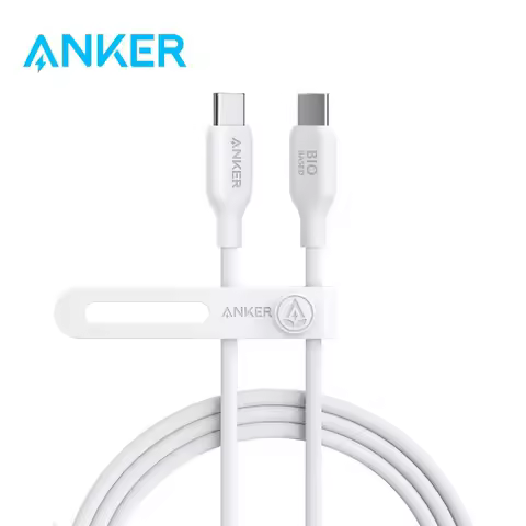 ANKER USB C To USB C 5A Data Cable 240W PD Environmentally Friendly Fast Charging CableCharging Cabl