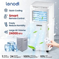Air Conditioner 1.5HP Portable Quick cooling Dehumidification 24hr Timer Smart Mode Remote Contro pe