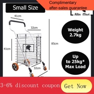 ! trolley cart Aluminum foldable Cart/Collapsible Market Trolley/Grocery Cart
