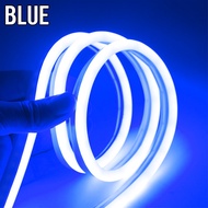 ไฟเส้น Led Neon flex 220V ขนาด 5 เมตร แถมหัวปลั๊กเสียบไฟบ้าน 1 เส้น พร้อมใช้งาน